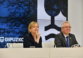 Un pleno de las Juntas Generales de Gipuzkoa.