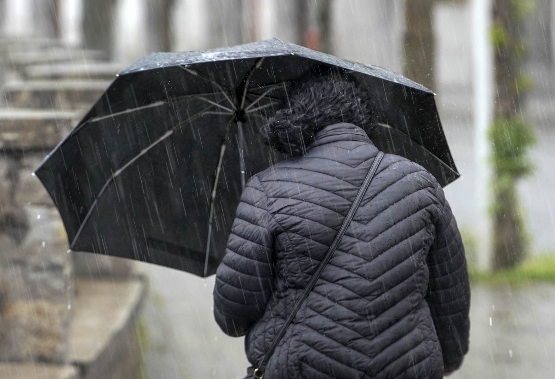 Las fuertes lluvias azotan Gipuzkoa