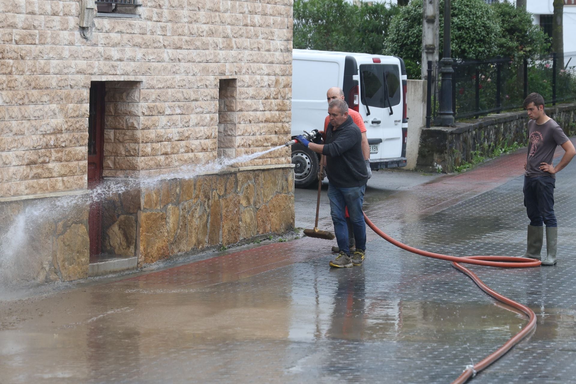 Inundación en Gabiria