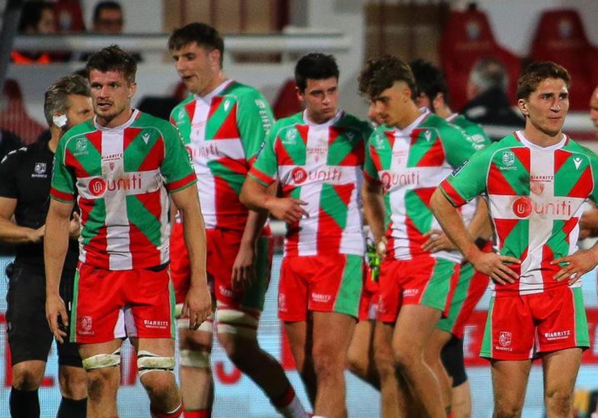 Varios jugadores del BO, en un partido de esta temporada.