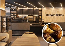 Fiesta con música y manolitos para la llegada de una nueva pastelería al centro de San Sebastián