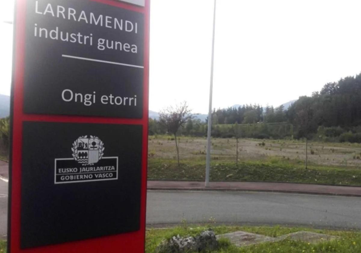 Terreno en el que está proyectada la planta de reciclaje.