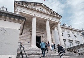 Corte Criminal de Pirineos Atlánticos, en Pau, donde se celebra el juicio.
