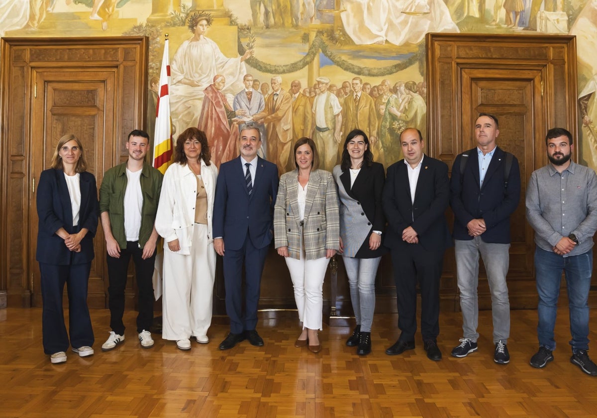 El Ayuntamiento irundarra visita Barcelona en busca de colaboración para Vía Irun