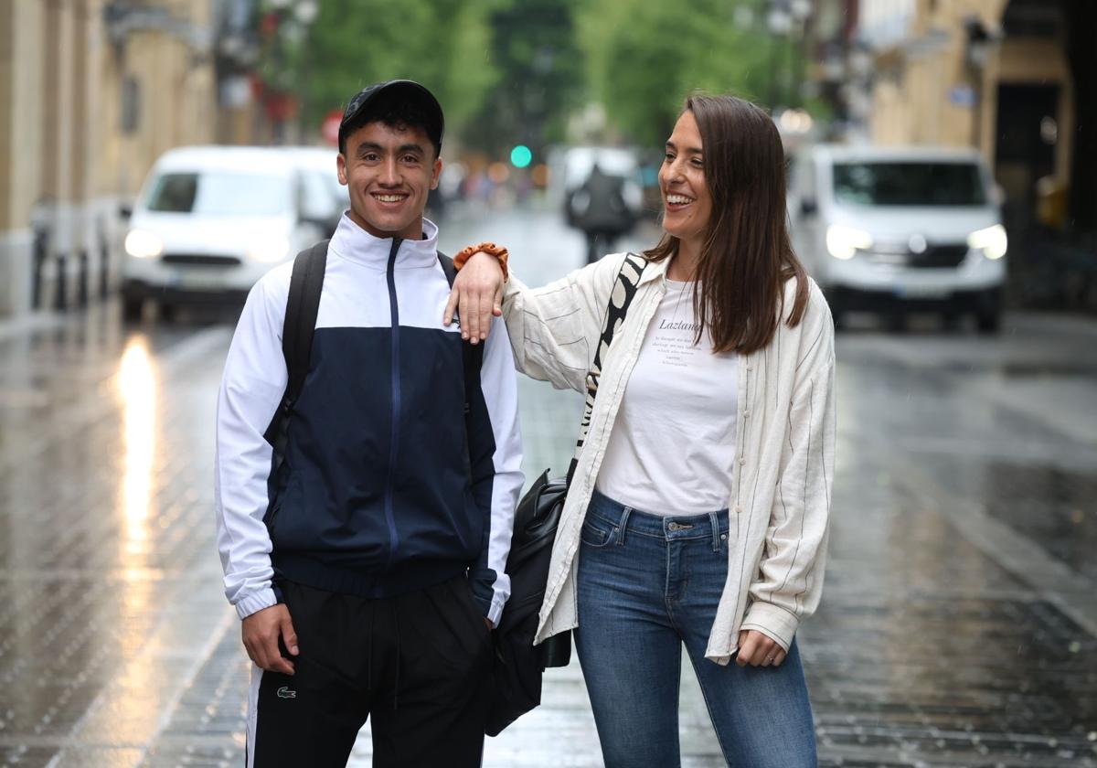«Llegué sin familia y ahora Usoa es como mi hermana»