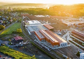 CAF compró la fábrica de Reichshoffen (Alsacia) a Alstom en 2022.