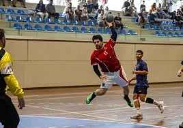 Josu Pagola, jugador del sénior masculino.