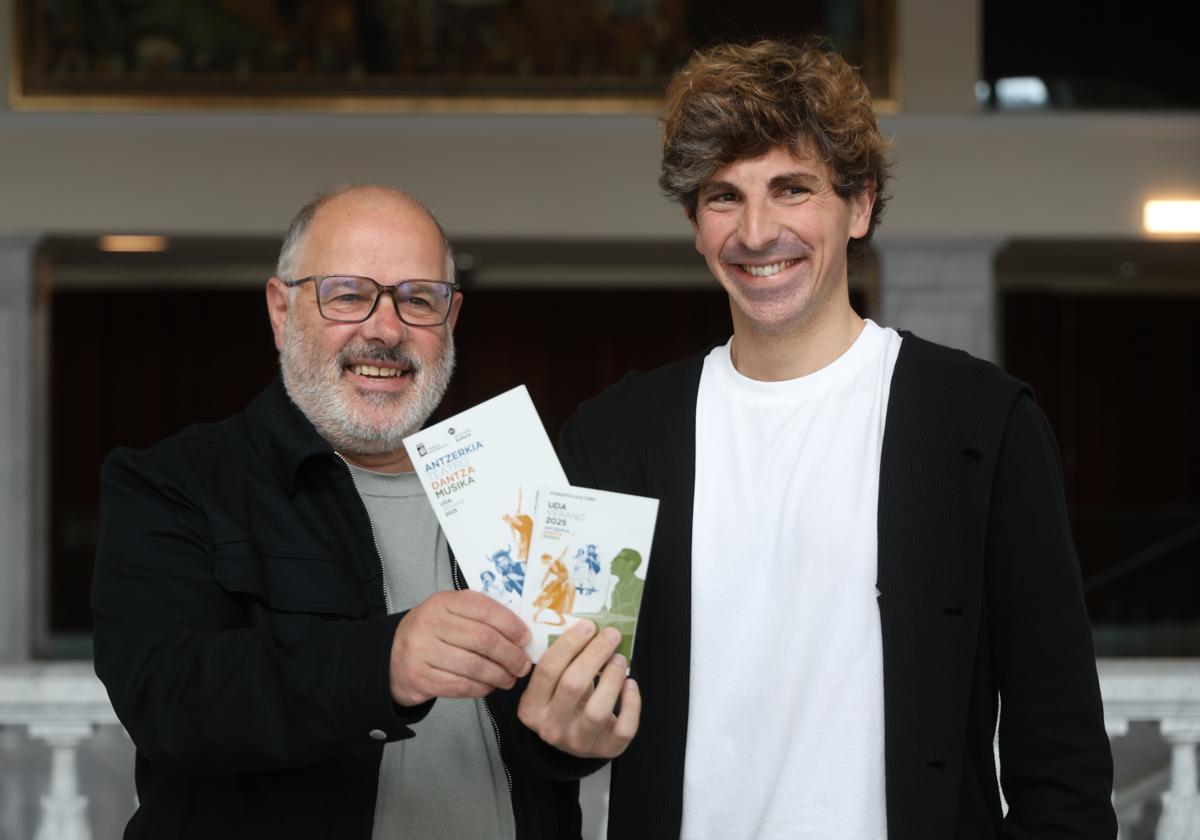 Norka Chiapuso y Jon Insausti, con los programas de artes escénicas para este verano.