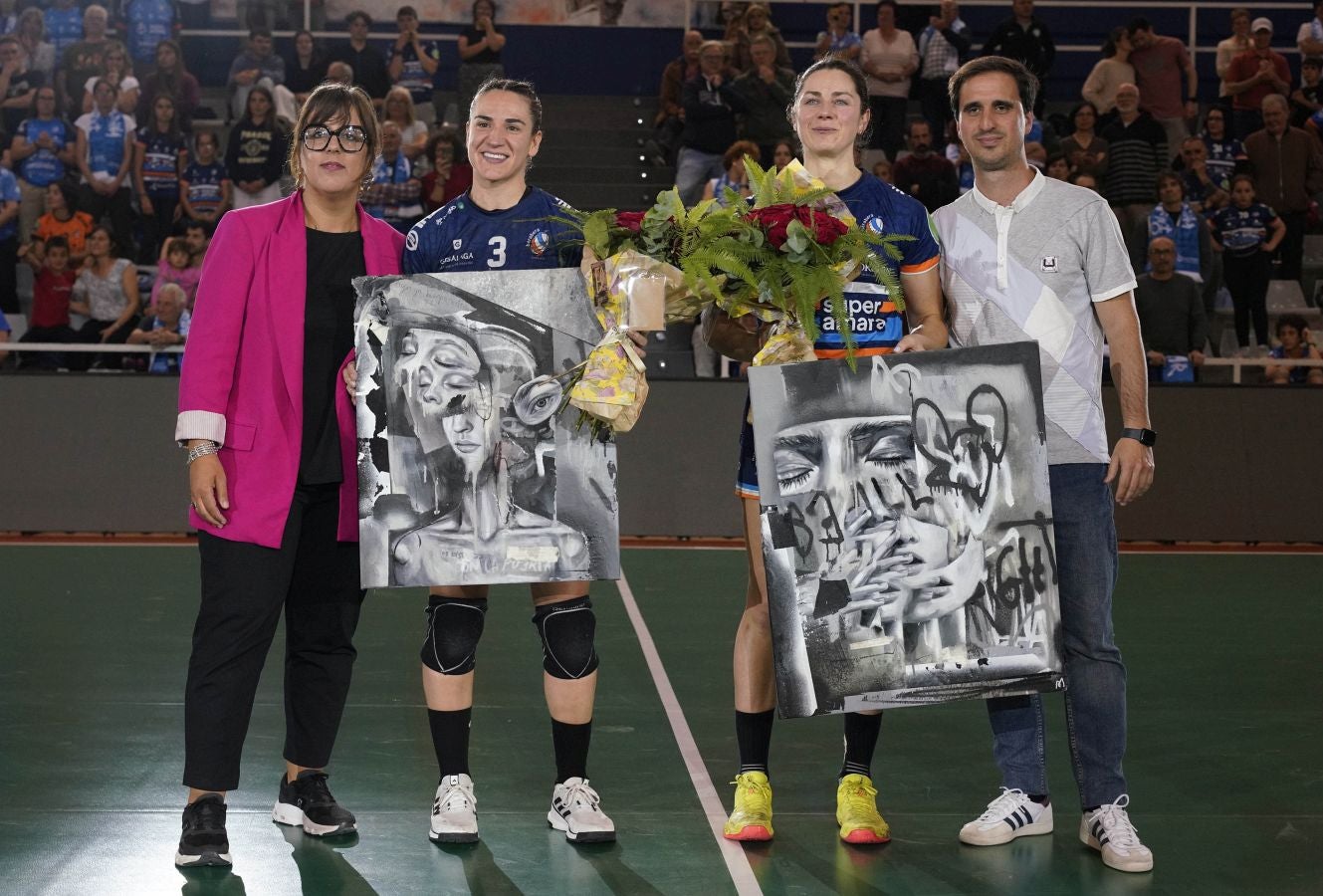 El Bera Bera homenajea a sus capitanas