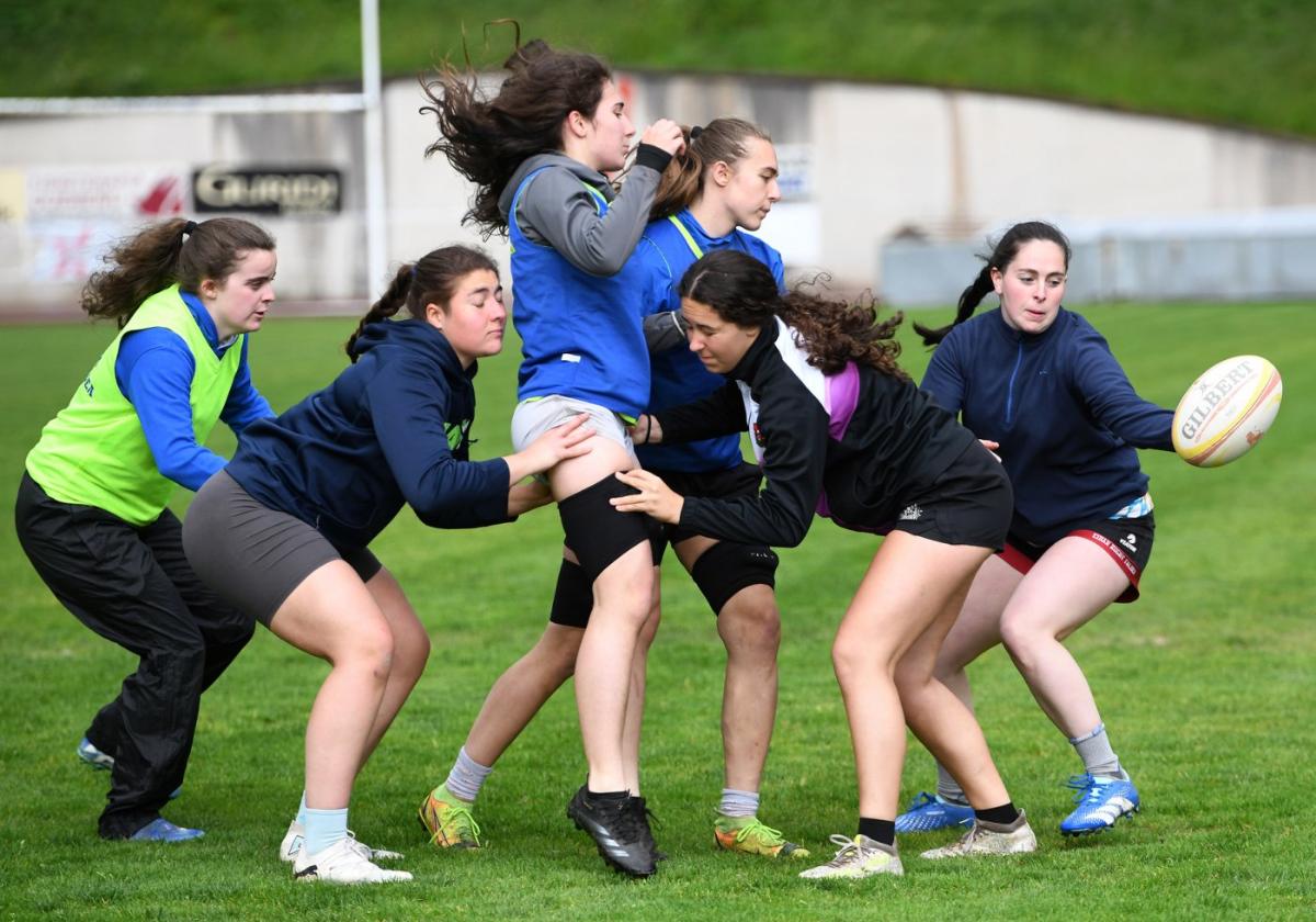 El Eibar Rugby Taldea ultima su preparación para llegar a punto a la final del domingo.