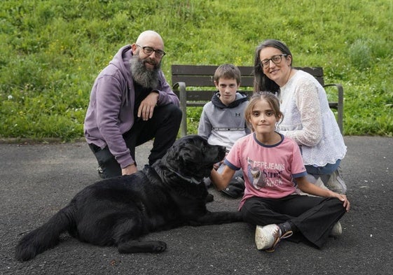 «Erin no puede correr pero disfruta mucho en las carreras»