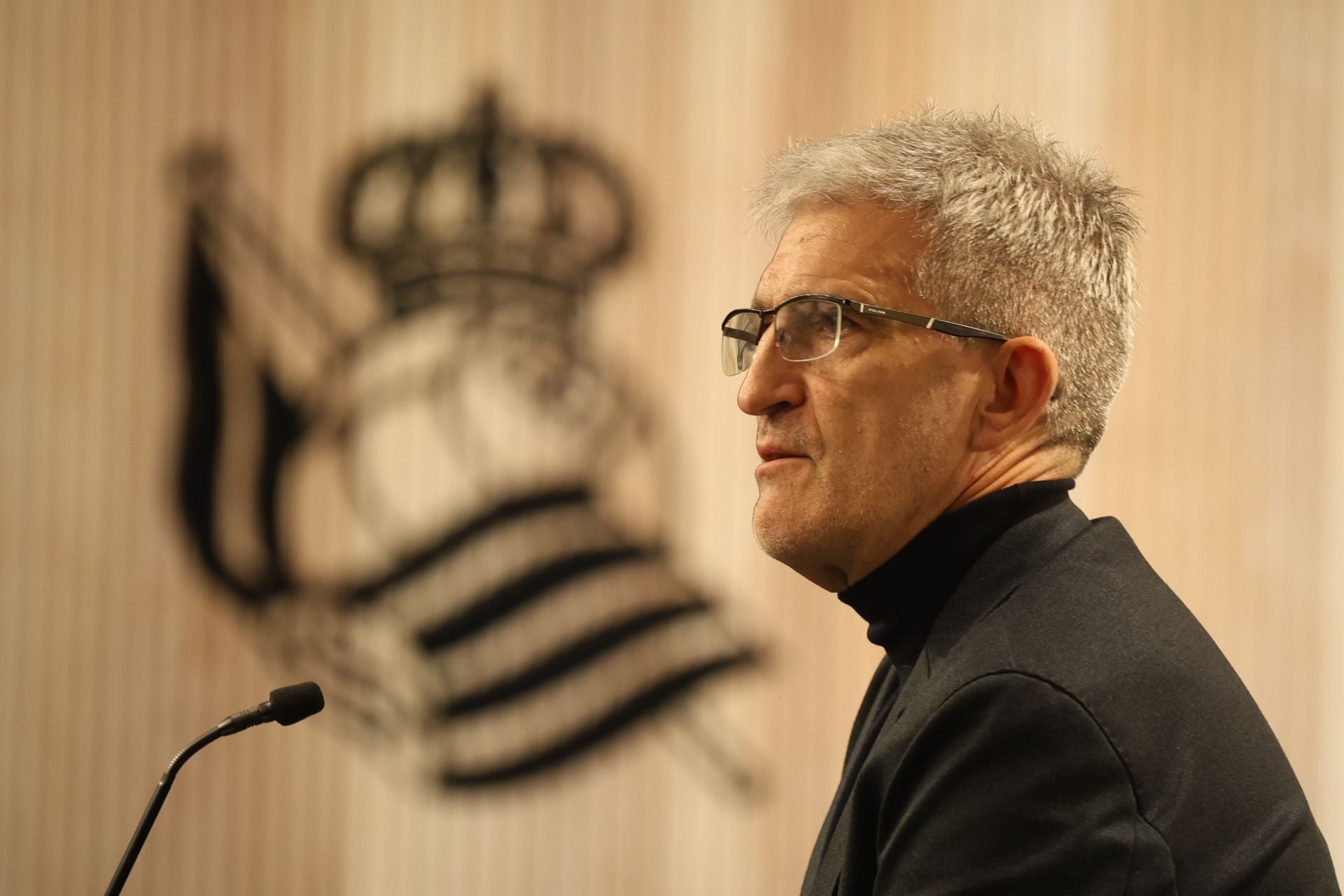 Roberto Olabe, durante una comparecencia.