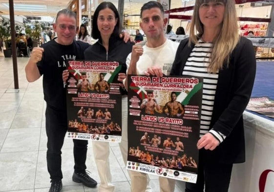 q Cartel. La presentación del combate tuvo lugar en Garbera.