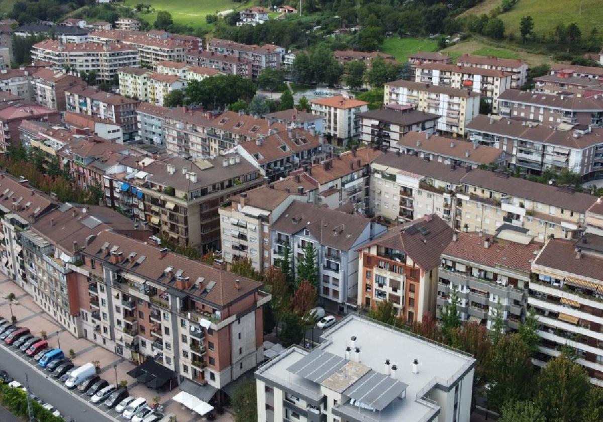 Cerca de un 4% de las viviendas situadas en Beasain están vacias en este momento.