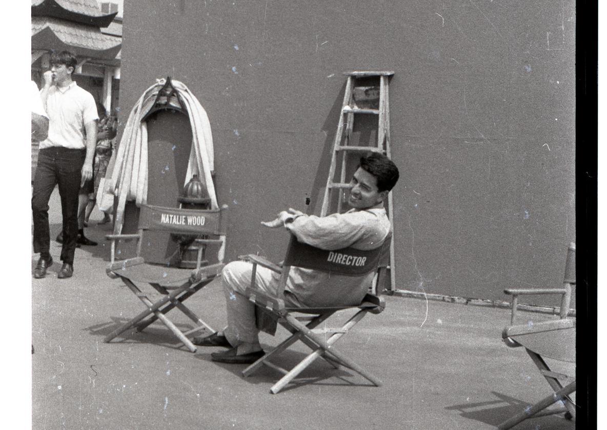 En los decorados cinematográficos que Samuel Bronston aportó al pabellón español de la Feria Mundial de Nueva York de 1964.