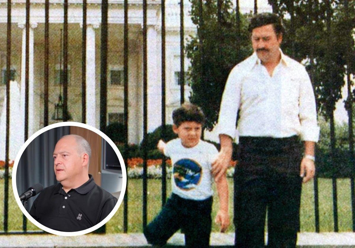 El hijo de Pablo Escobar: «Iba al colegio en helicóptero»