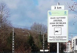 Persecución del coche por las Zonas de Bajas Emisiones