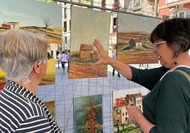 El arte se echó 	a la calle ayer 	en Sebero