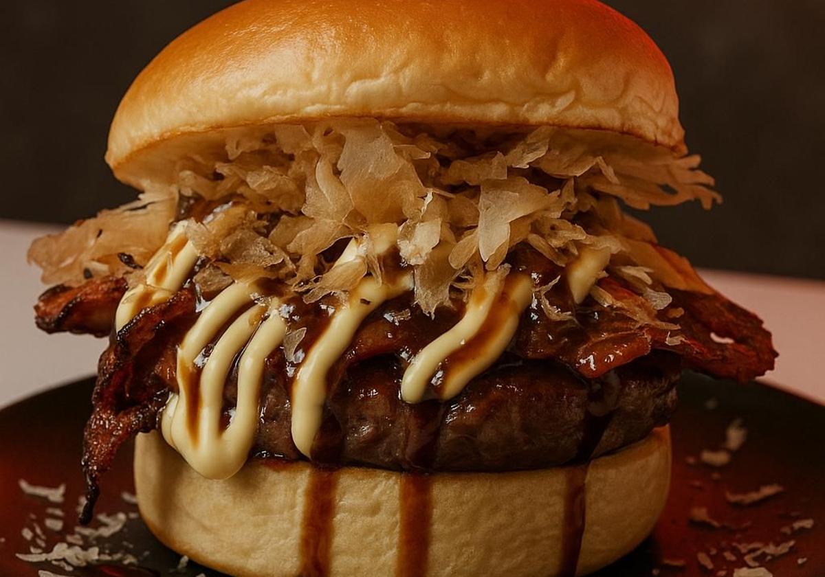 La hamburguesa vasco-japonesa de un local de San Sebastián, entre las mejores de una famosa guía