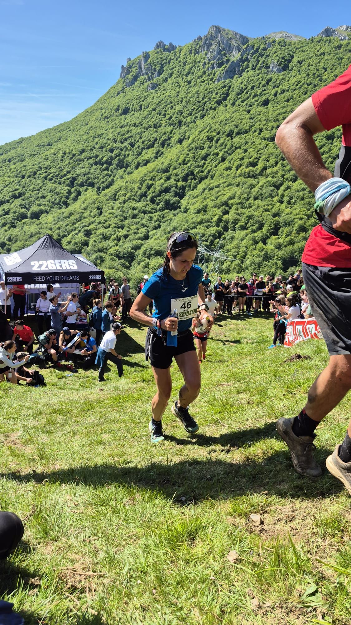 Los corredores, a su paso por Sancti Spiritu