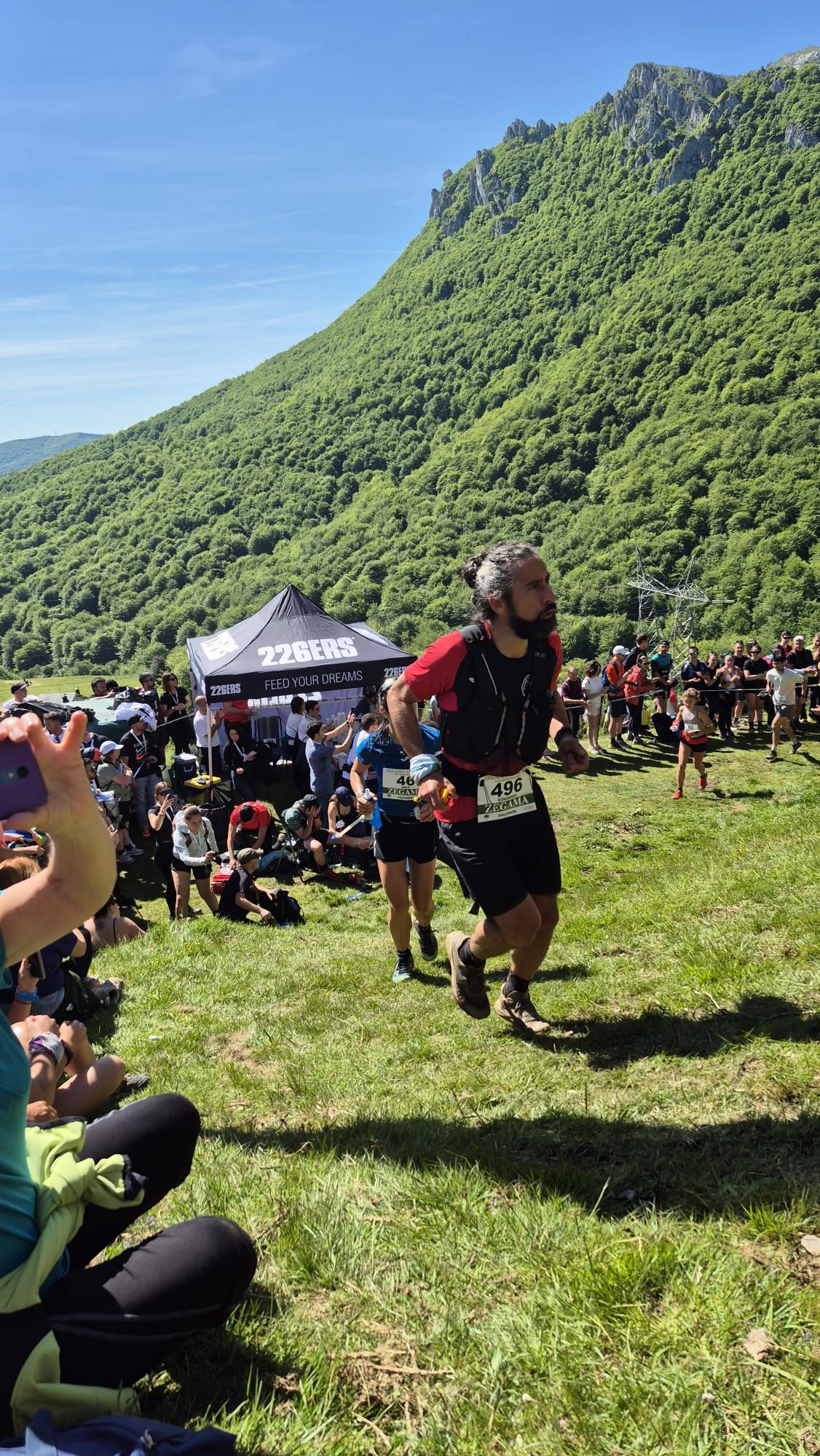 Los corredores, a su paso por Sancti Spiritu