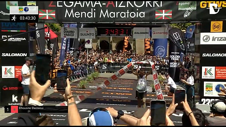 Elhousine Elazzaoui se lleva su primera Zegama