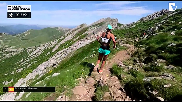 Sara Alonso marca el mejor cuarto crono de la historia de la Zegama-Aizkorri