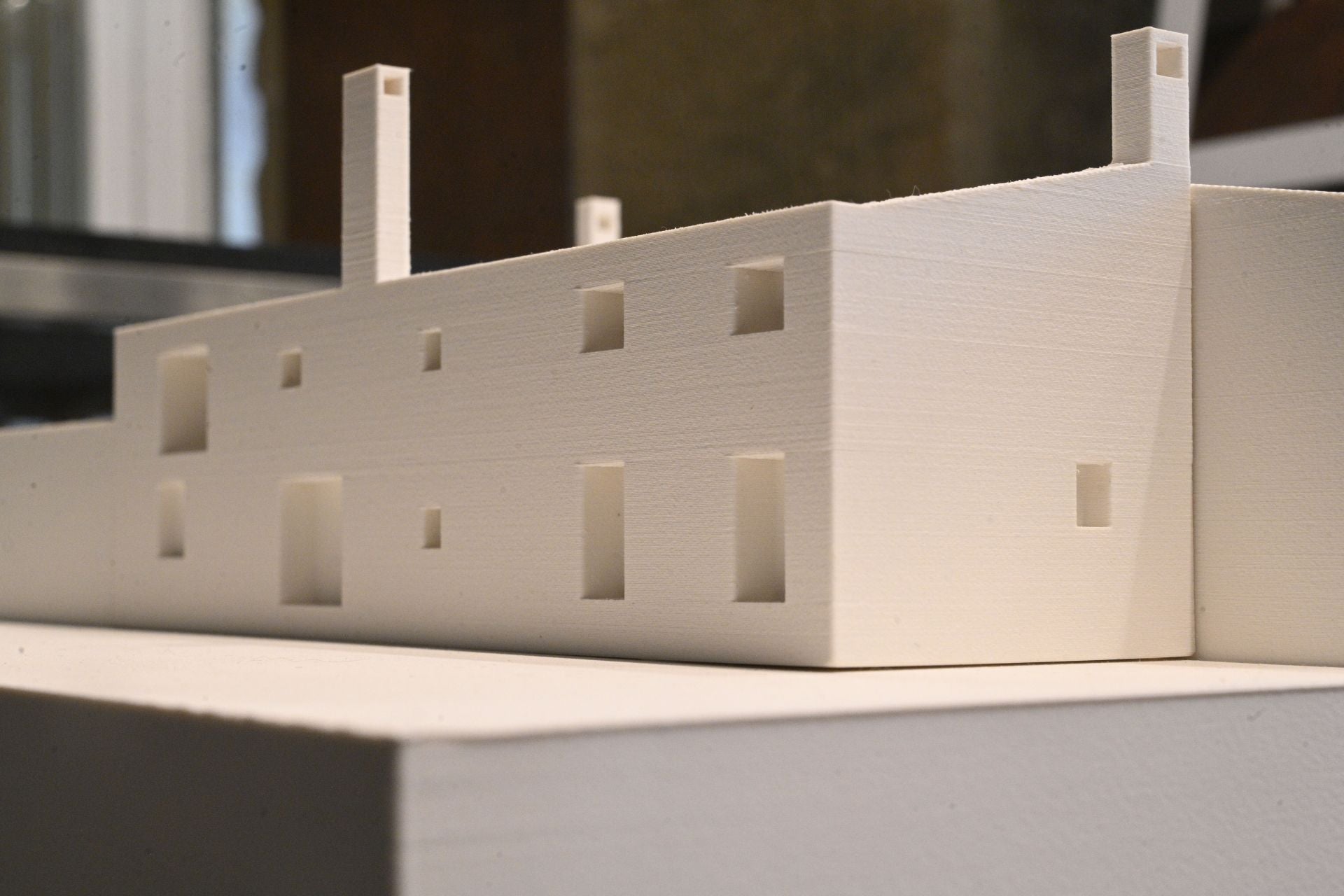 Las maquetas de los primeros alumnos de modelismo en imágenes