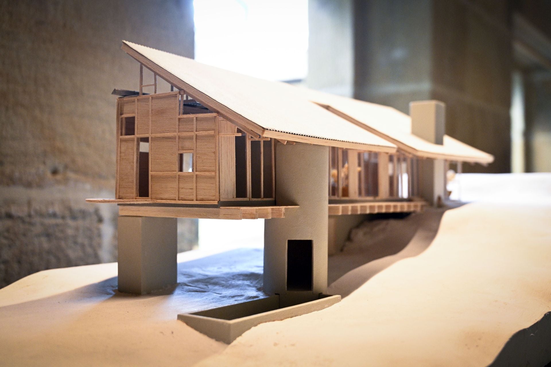 Las maquetas de los primeros alumnos de modelismo en imágenes