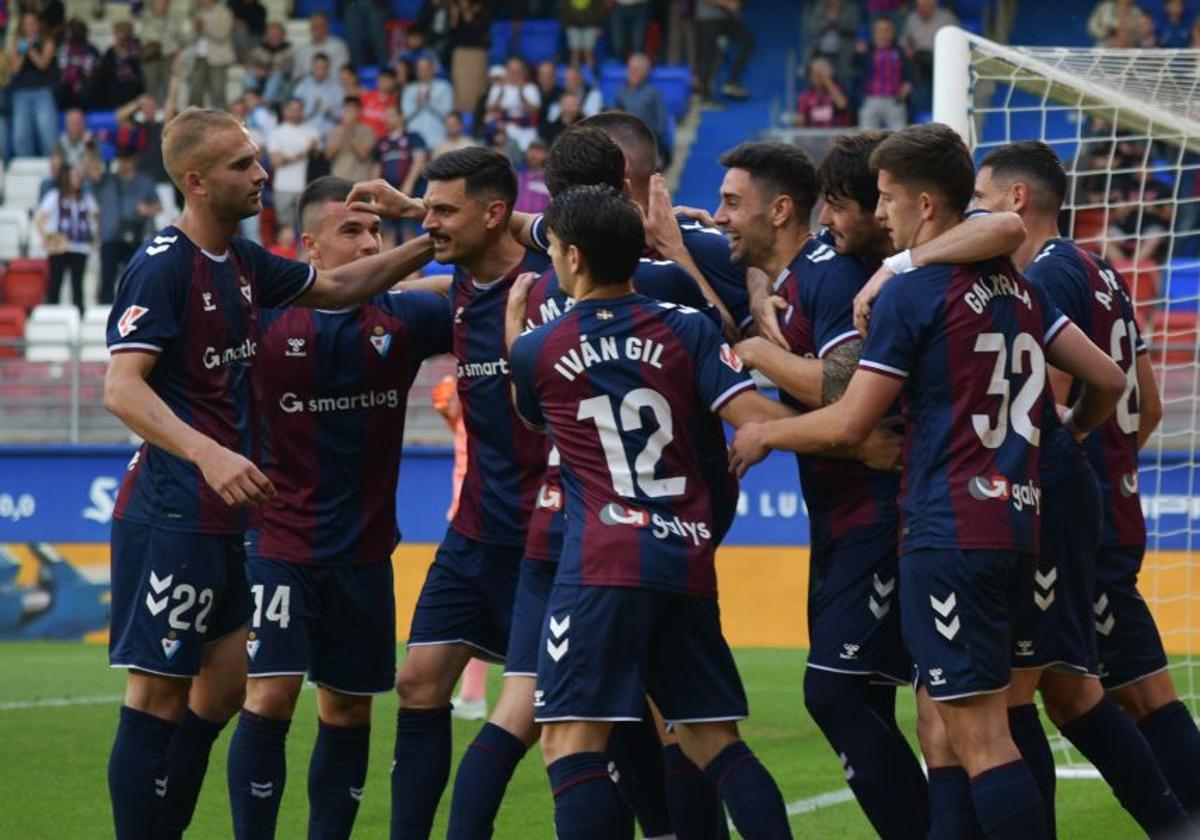 El 1x1 de los jugadores del Eibar ante el Córdoba