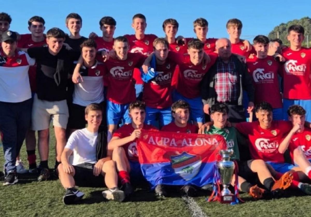 El Aloña juvenil, campeón de Gipuzkoa