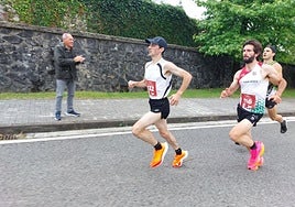 Urtizberea (116) acabó superando a Garin (132) en la Subida a San Marcial del año pasado.