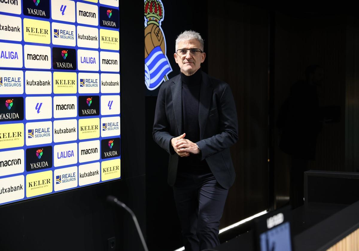Roberto Olabe ha dejado la Real después de siete temporadas como director de fútbol.