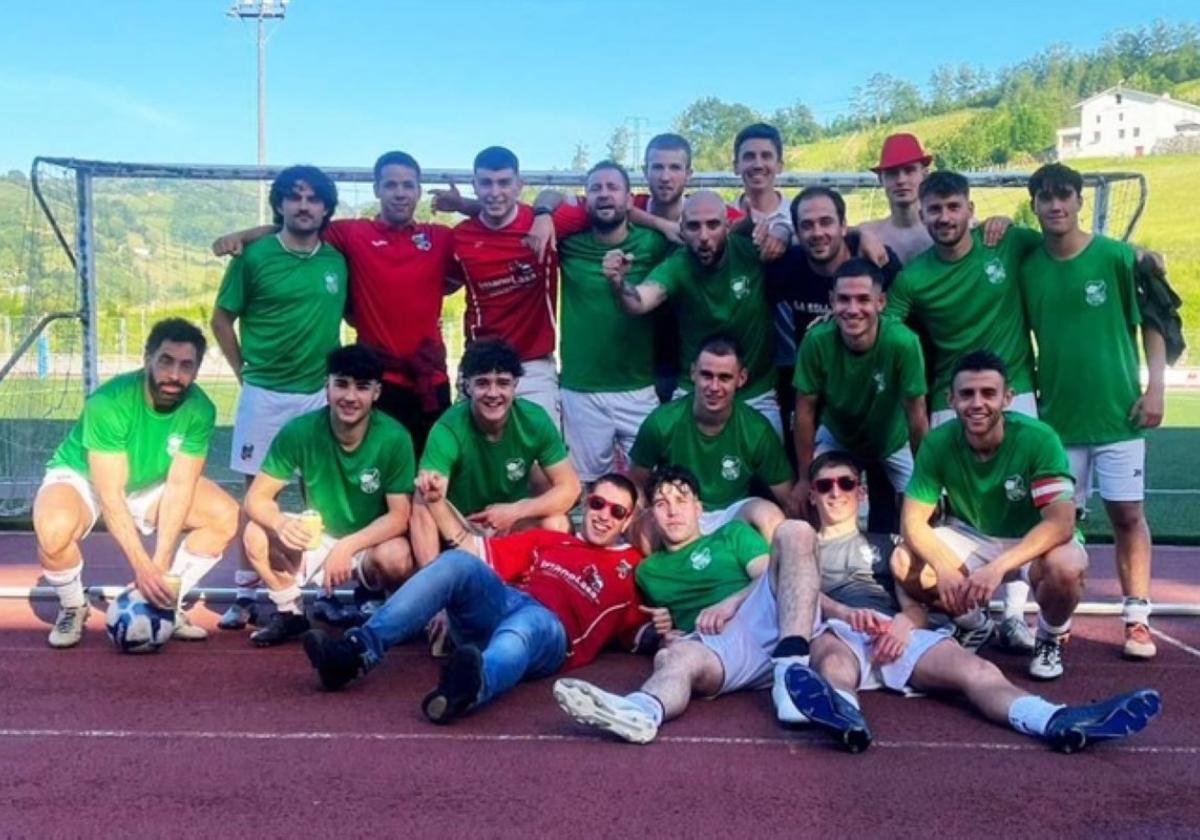 Imagen del equipo Preferente que ha conseguido el ascenso.