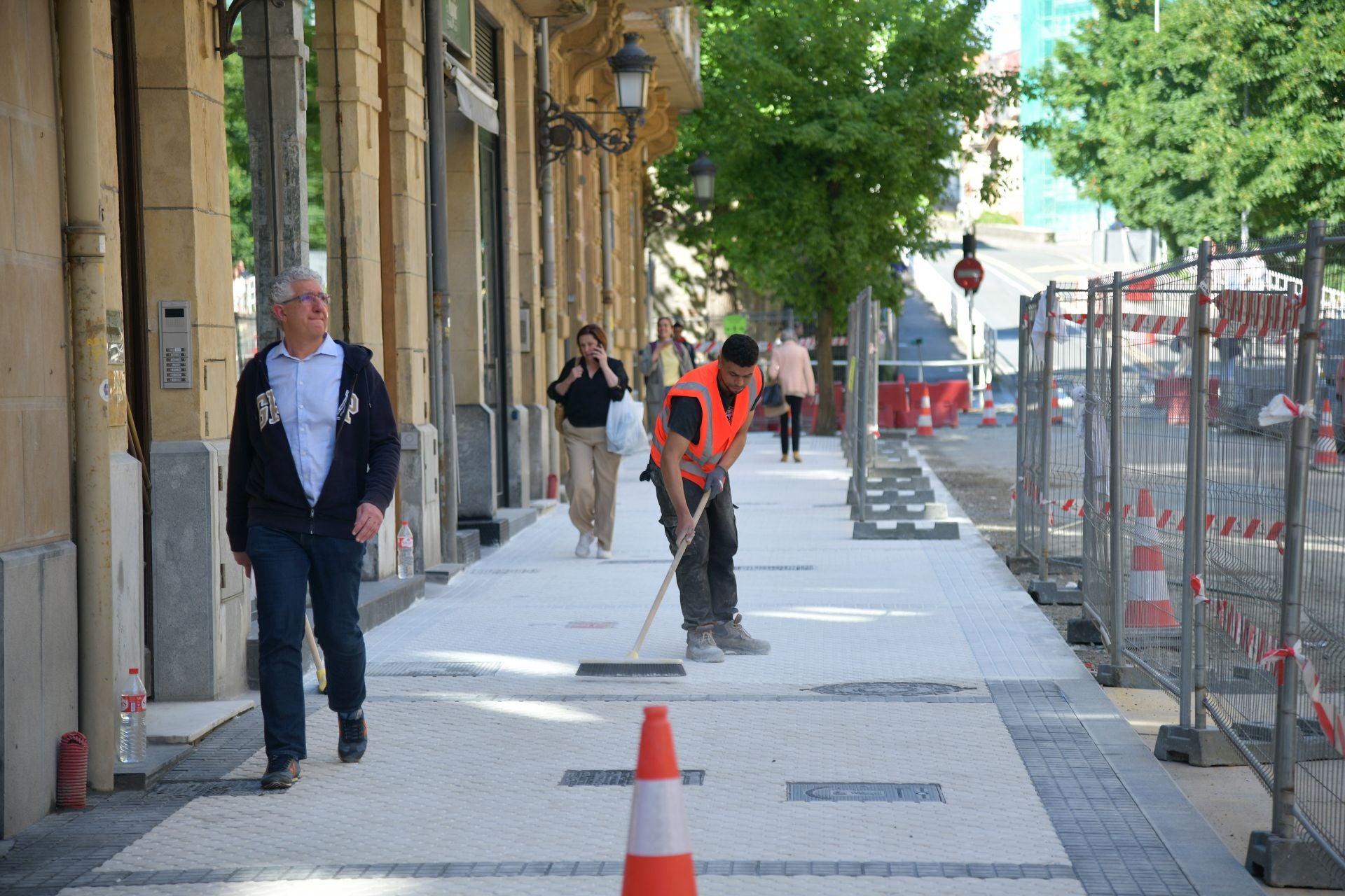 El Centro empieza a respirar entre las obras