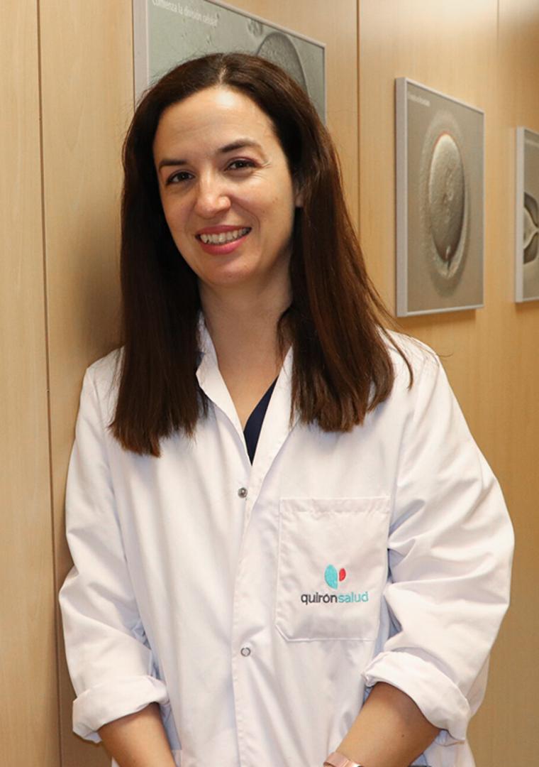 Imagen - Dra. Estefanía Rodríguez, jefa de la Unidad de Reproducción Asistida del Hospital de Día Quirónsalud Donostia.