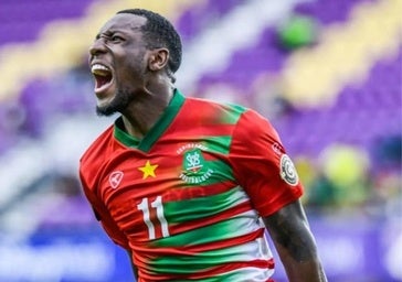 Sheraldo Becker, ausente en el tramo final de LaLiga en la Real, convocado con Surinam