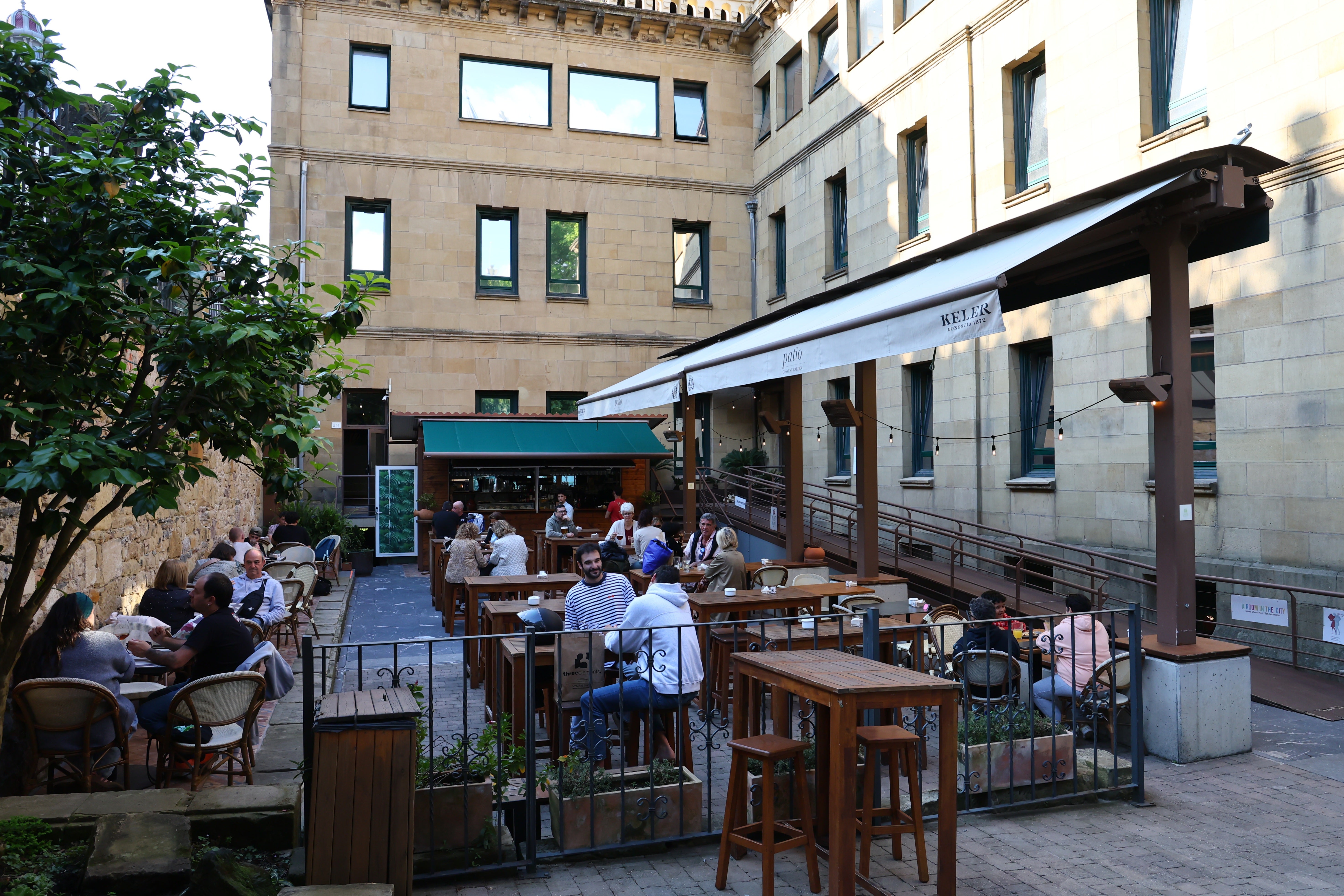 Terraza del Covent Garden.