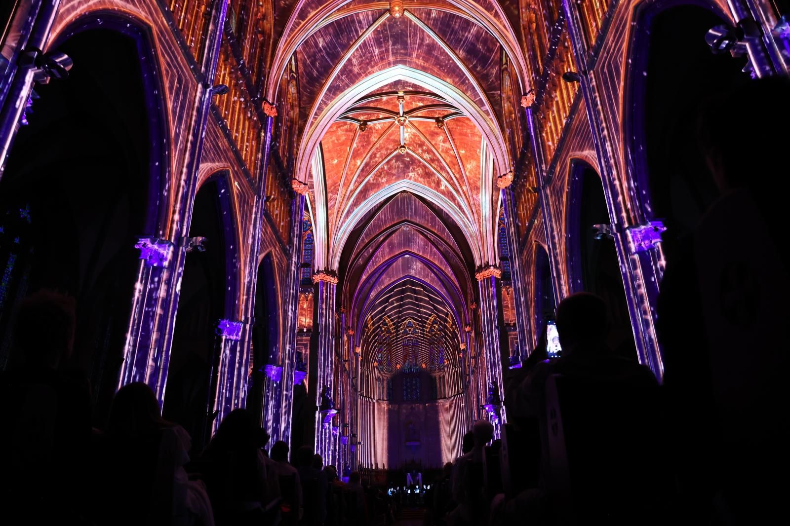 'Luminiscence', un recorrido de de luz y sonido por la historia de San Sebastián