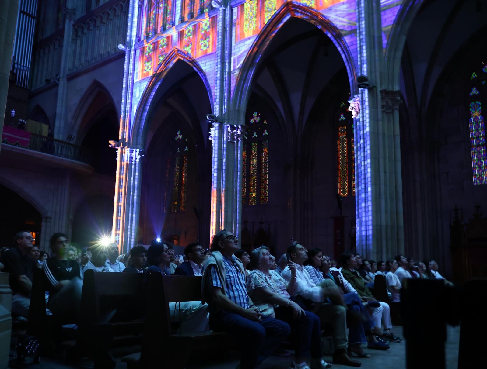 'Luminiscence', un recorrido de de luz y sonido por la historia de San Sebastián