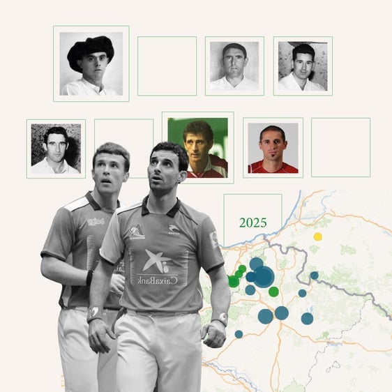 La geografía de los campeones manomanistas