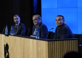 Jokin Aperribay: «Sois las dos personas más preparadas de Zubieta para afrontar el reto»