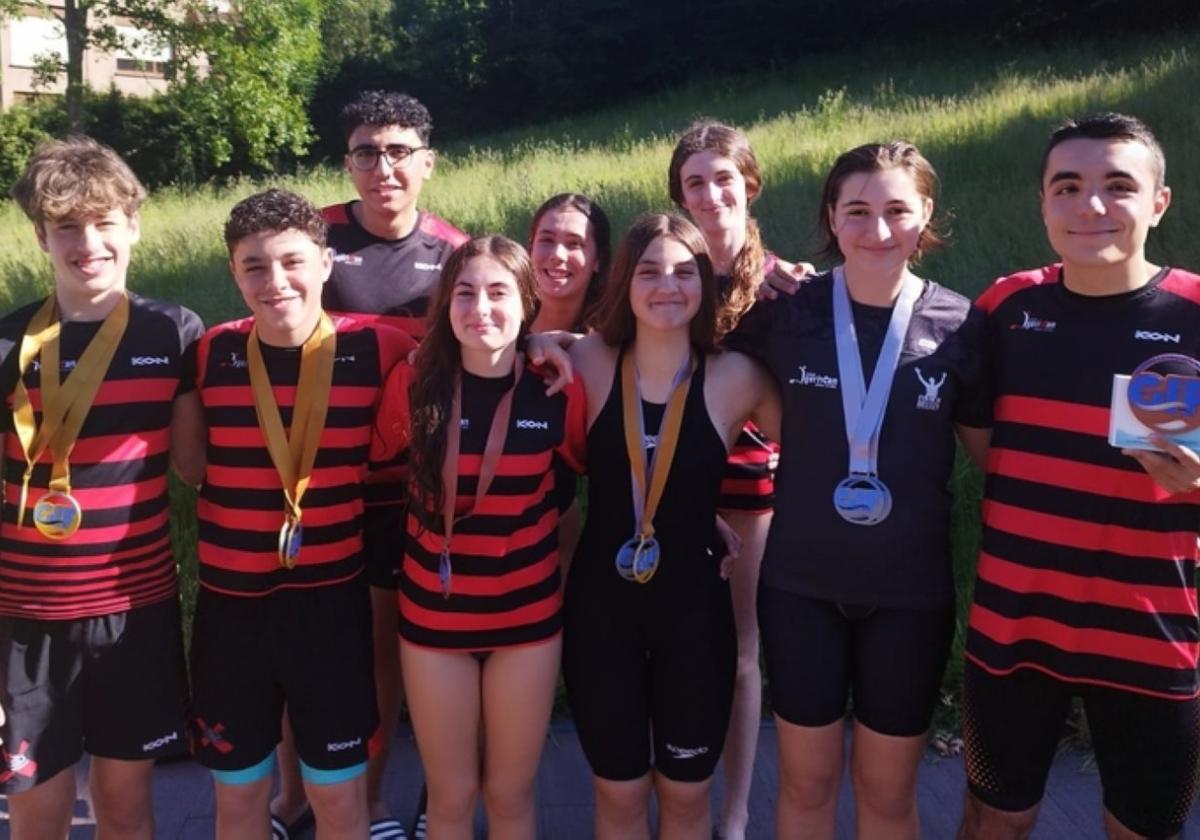 Gran cosecha de medallas para Eibar en el XIV Torneo de Gipuzkoa de Verano