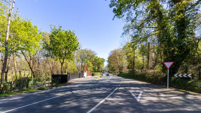 Imagen antes - La vía ciclista y peatonal entre Rekalde y Galarreta será una realidad a finales de 2026