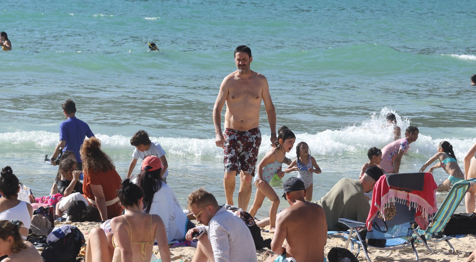 Playas a rebosar