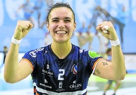 Elba Álvarez está deseando conquistar la primera Liga con el Bera Bera