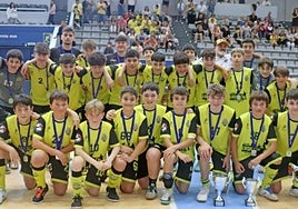 El Provincial infantil de fútbol-sala se quedó en Lasarte-Oria, ya que se midieron en la final el Eguzki Escalerilla (vencedor) y el Eguzki bar Andatza.