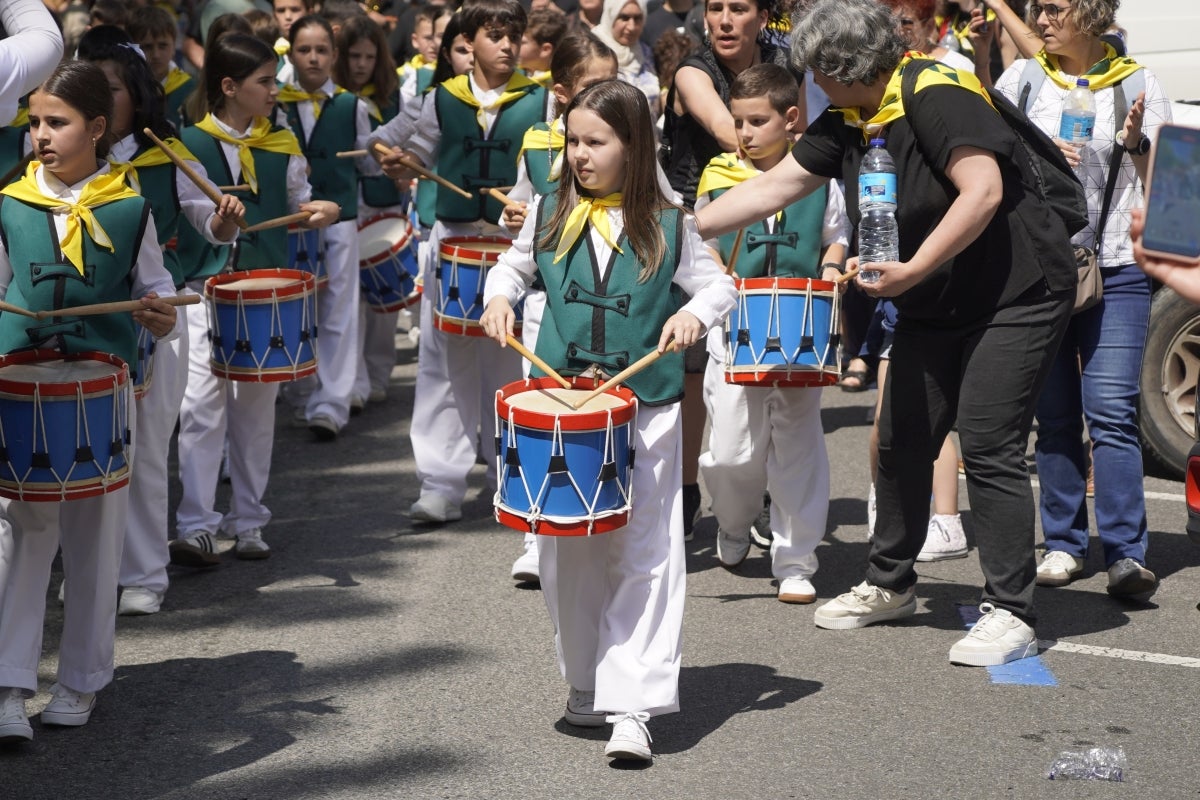La tamborrada infantil anima las fiestas
