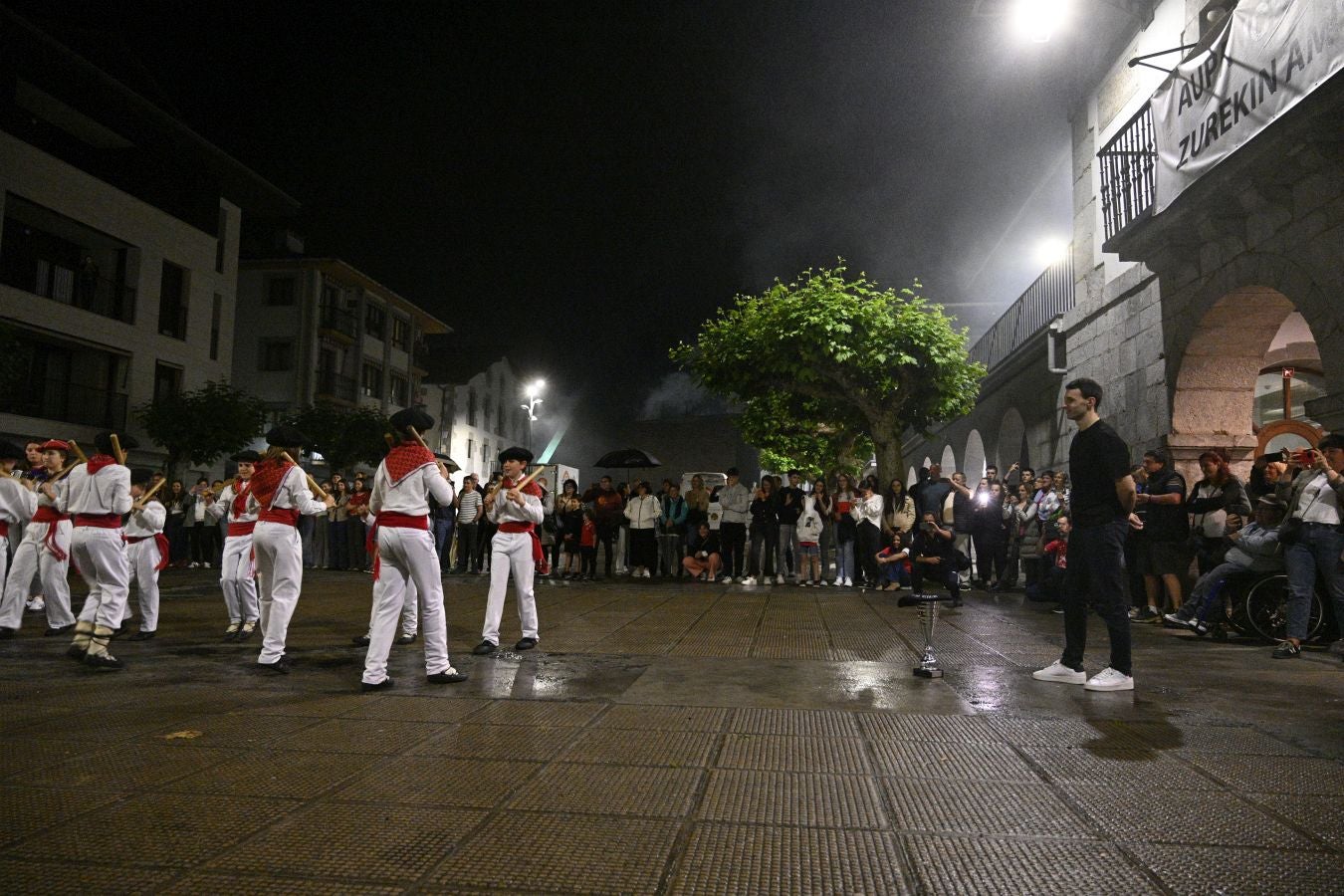Recibimiento a Jokin Altuna en Amezketa