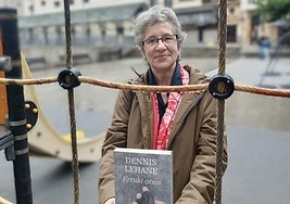 Koro Navarro itzultzailea, agerraldiaren aurretik.